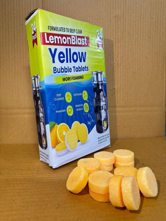Revolutionary LemonBlast Yellow Bubble Tablets | 50% Off