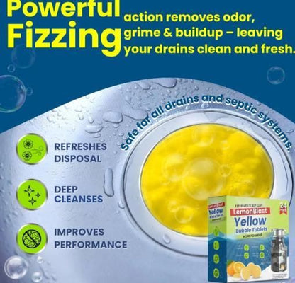 Revolutionary LemonBlast Yellow Bubble Tablets | 50% Off