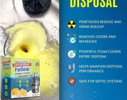 Revolutionary LemonBlast Yellow Bubble Tablets | 50% Off