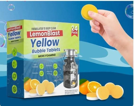Revolutionary LemonBlast Yellow Bubble Tablets | 50% Off
